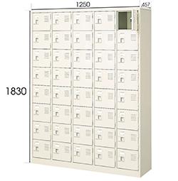 TM40S 40-Door Locker Cabinet