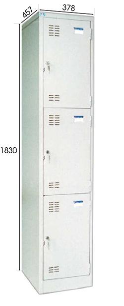 3门更衣柜 TM3S-1