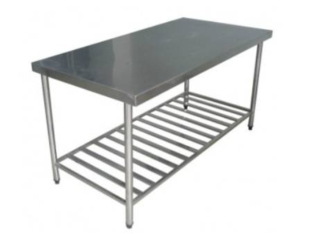 2-Tier Stainless Steel Prep Table