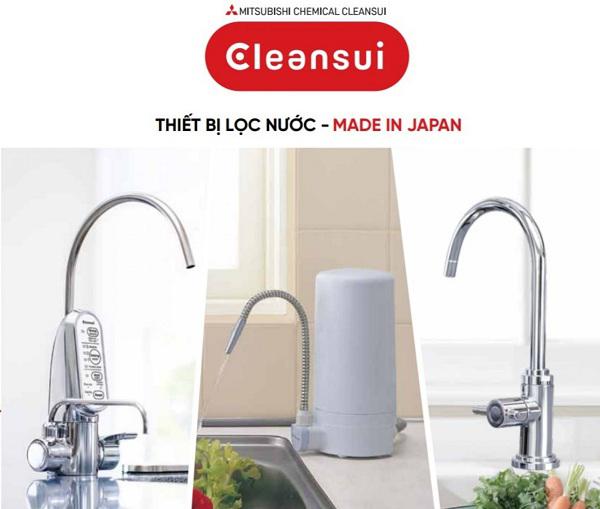 三菱ケミカル・クリンスイ (Cleansui) 中空糸膜 浄水器 (100% 日本製 / 塩素・細菌・微粒子除去)