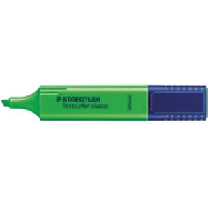 ステッドラー STAEDTLER テキストサーファー クラシック 364 蛍光ペン - ブルー (10本入/箱)