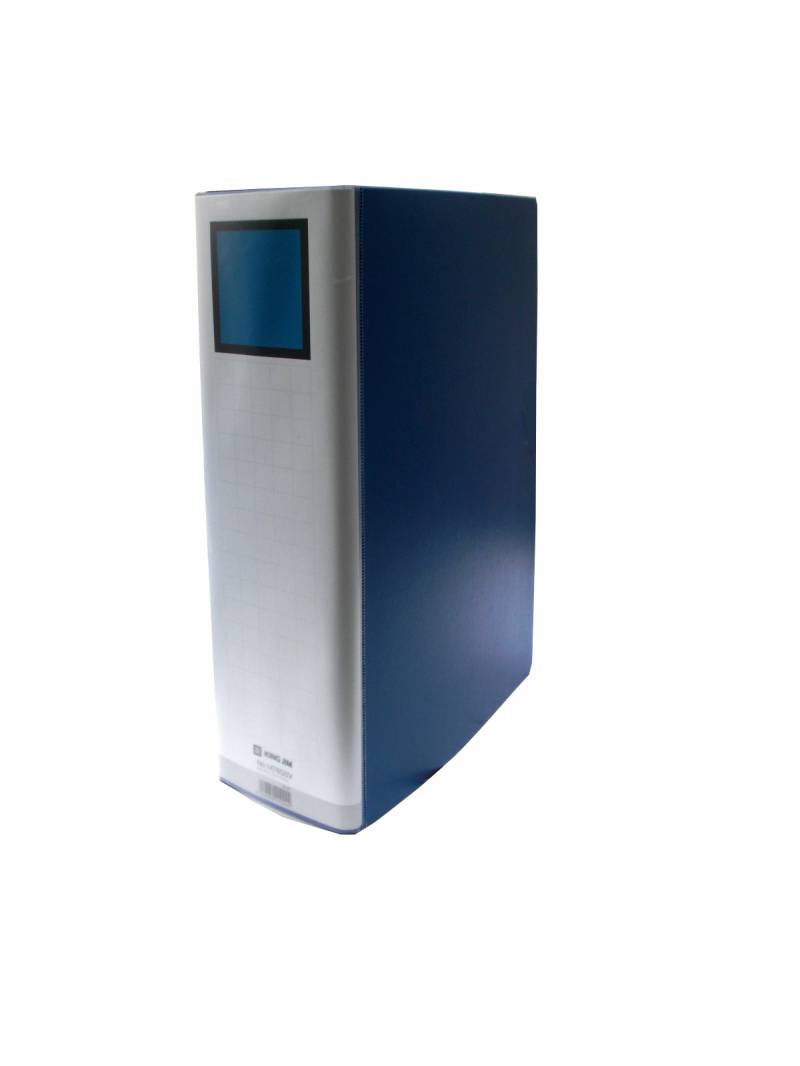 File khóa ống Kingjim 1505 A3-5cm- xanh blue
