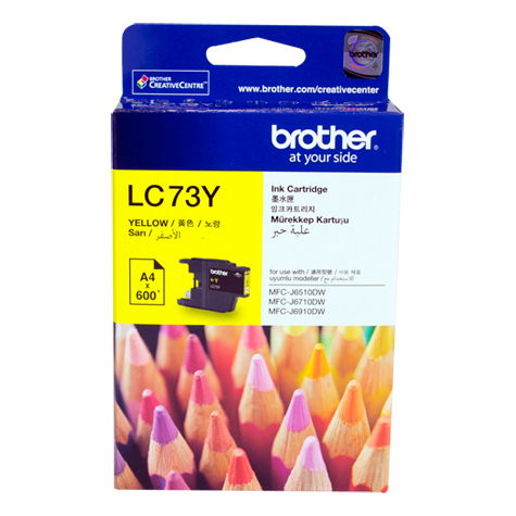 Brother LC-73Y Ink Cartridge