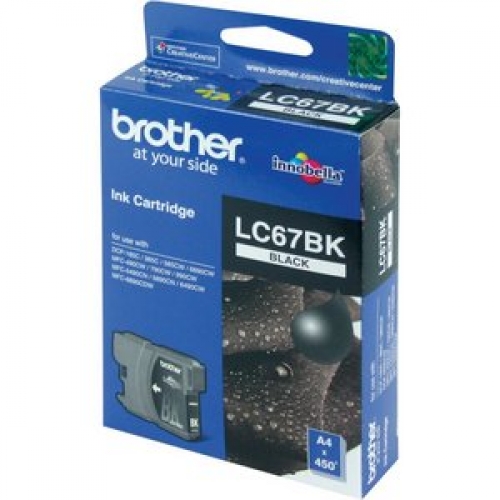 Brother LC-67BK Black Ink Cartridge