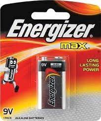 Pin Energizer 9V MAX Alkaline 522 BP1