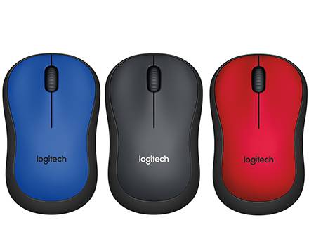 ロジクール Logitech M221 静音 ワイヤレスマウス (SilentTouch 90%静音化 / 1000 DPI / 18ヶ月長寿命電池 / 左右対称)