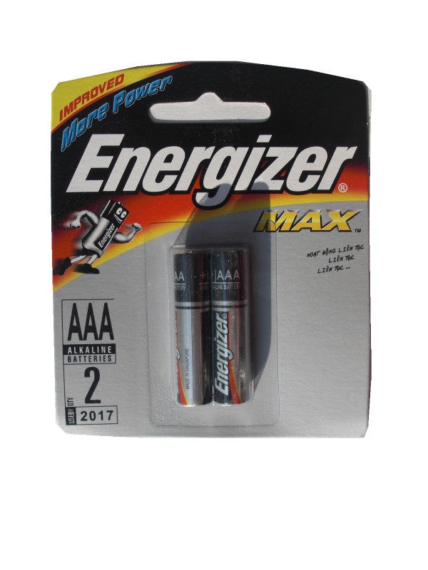 エナジャイザー (Energizer) Max 単4形 (AAA / 3A) 1.5V アルカリ乾電池 (液漏れ防止 PowerSeal 技術 / 水銀ゼロ使用 / 10年長期保存 / リモコン・計測器用)