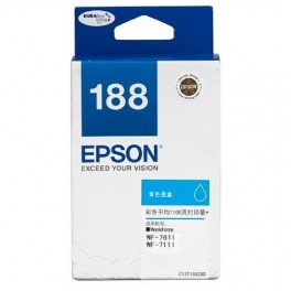 エプソン Epson T188 シアン インクカートリッジ (C13T188290)