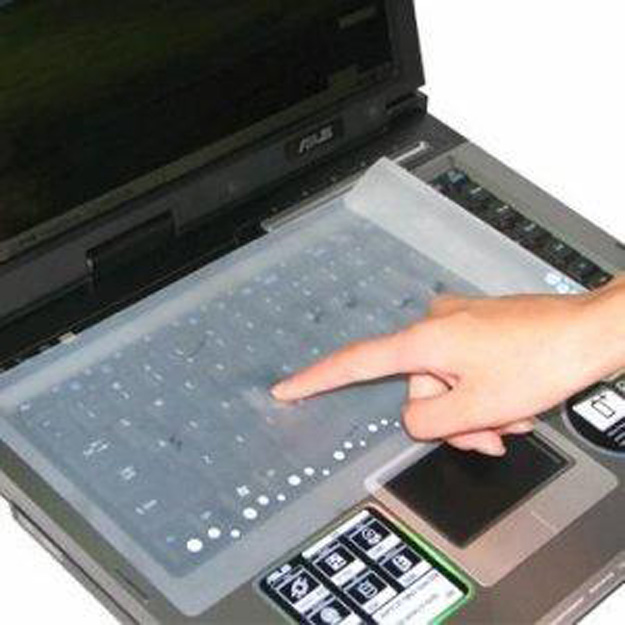 Universal Ultra-Thin Waterproof Silicone Laptop Keyboard Protector Cover Skin