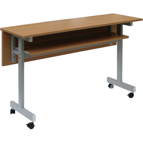 호아팟 Hoa Phat EBX412 1.2m 가림판 부착 폴딩형 강당 회의용 연수 테이블 (1200x400x750mm)