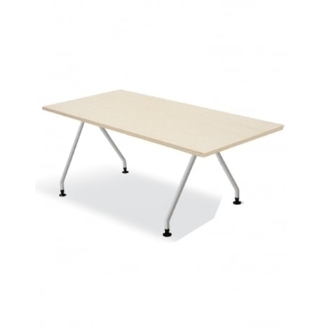 190퍼니처 Elega BCA12 미니멀 A자 철재 다리 1인용 사무용 책상 (1200x600mm 멜라민 상판 / 분체도장 스틸 프레임)