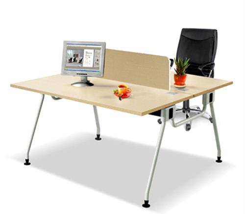 190 Furniture Elega BCA14-2 1400 x 1400mm 2-Person Face-to-Face Workstation Desk with A-Leg Powder-Coated Steel Frame