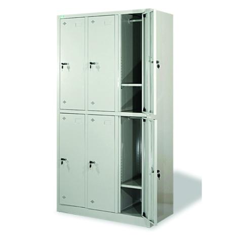 TS12 6-Compartment Steel Locker