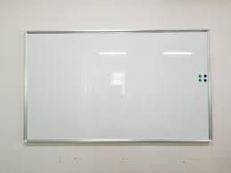 1200x1800mm フレームレス固定式マグネットホワイトボード