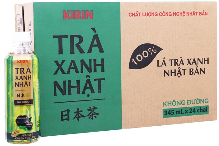 기린 Kirin 일본식 녹차 음료 345ml (24병/박스)