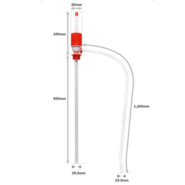 DP-25 Drum Hand Oil Pump