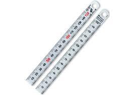 Niigata Seiki SV-150KD Stainless Steel Satin Finish Ruler 150mm