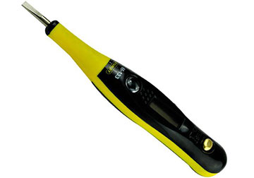 Stanley 66-133 Digital LCD Display Voltage Tester Screwdriver (12V-220V AC/DC / Direct & Induction Test)