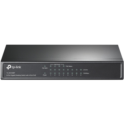 Bộ chuyển mạch TPlink 8 cổng TL-SG1008P