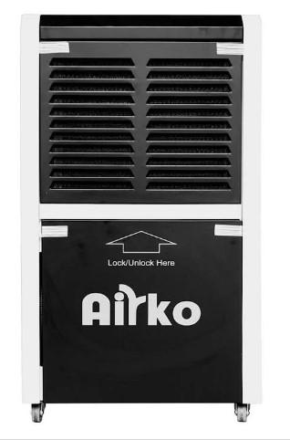 Airko ERS-860L 60L/日 工業用 大容量 床置き型 除湿機 デシカント/コンプレッサー式 (パナソニック製コンプレッサー / 745W / 360 m³/h / 8L タンク / 50〜100m² / 工場・倉庫用)
