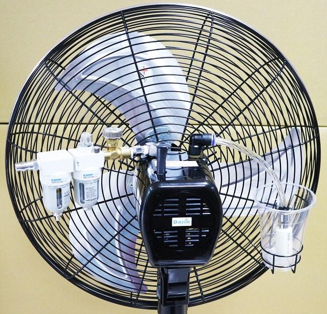 Dasin KWPA-2050 エアー駆動式壁掛け型防爆ファン（羽根径 50cm）
