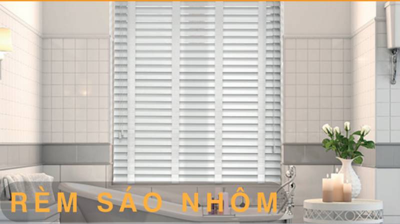 Horizontal Aluminum Venetian Blinds 25mm Slats (180° Tilting Wand / 90% Light Blockout / Heat & Moisture Resistant)