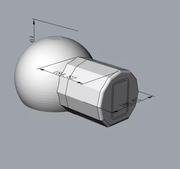 Bubble House detaliu frontal