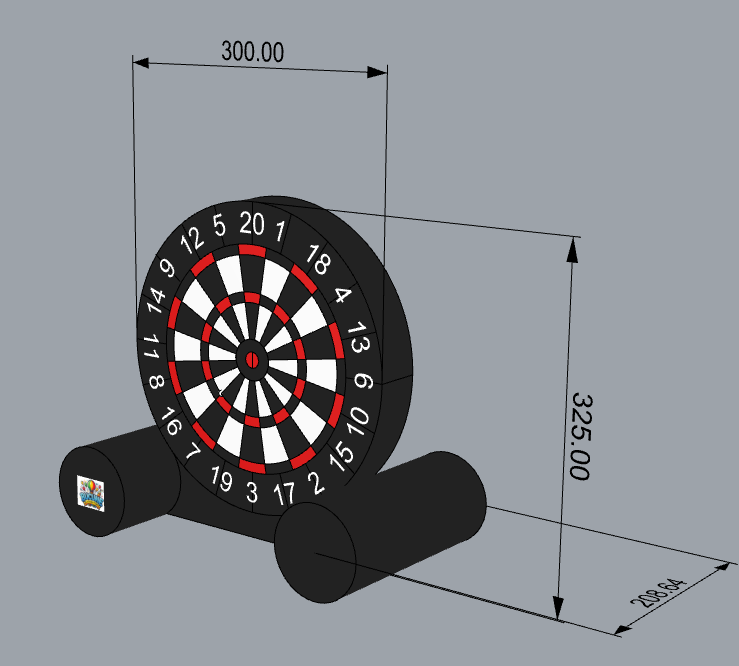 Foot Darts varianta 3