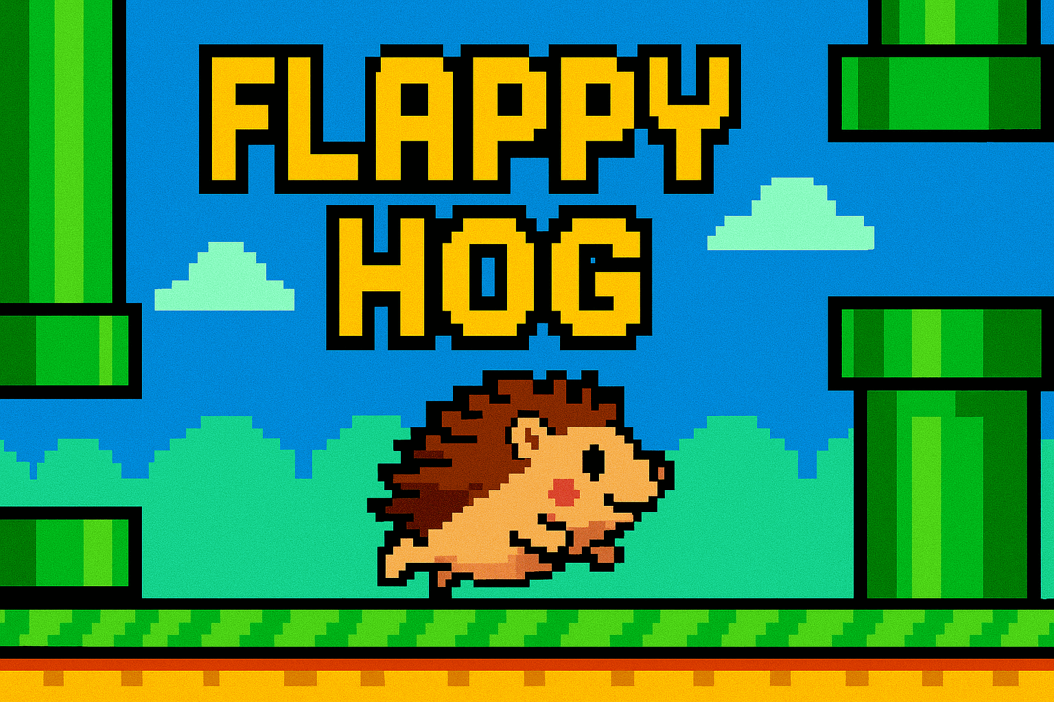Flappy Hog screenshot