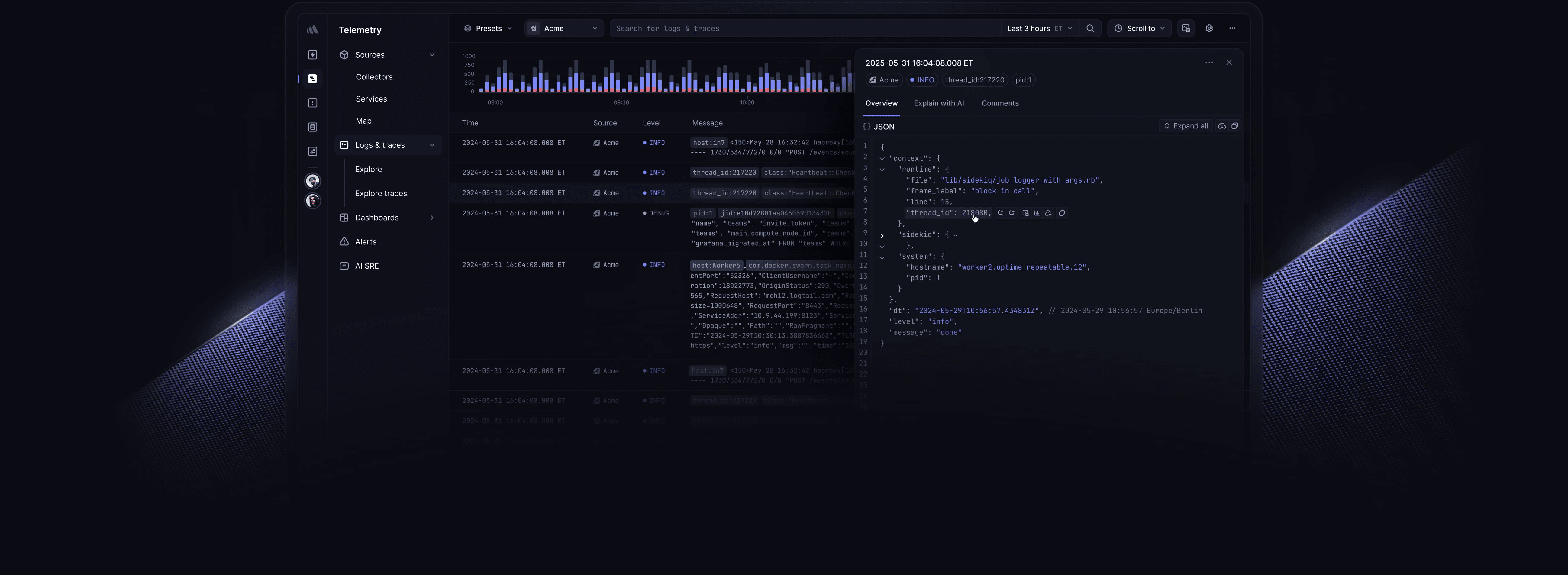 Better Stack Telemetry