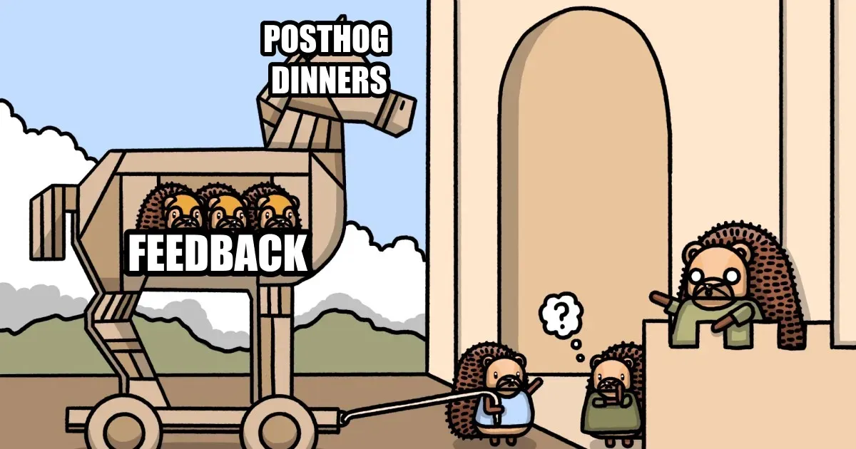 Feedback dinner trojan horse