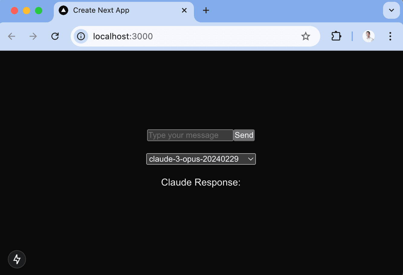 Basic web app