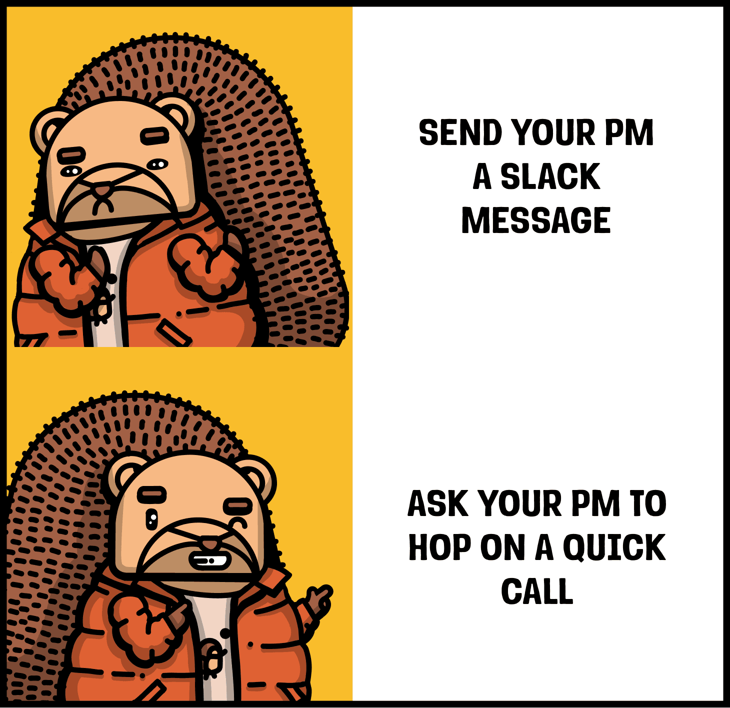 collaborating with PMs