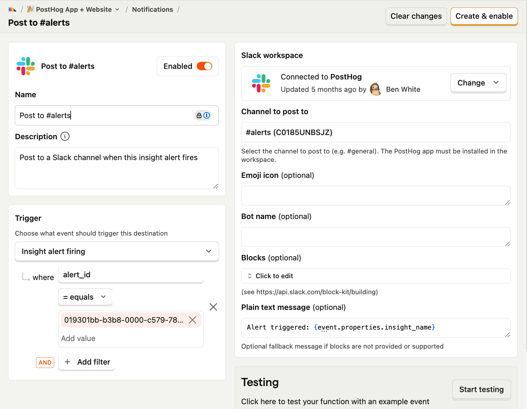 relative alert picker