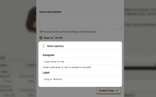 Set assignee and labels when sharing to Linear
