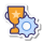 Feature Success mini crest