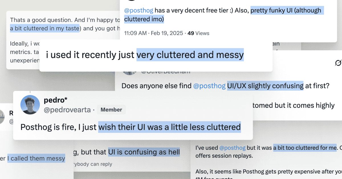 Breaking: Local engineers outraged as PostHog removes its beloved clutter
