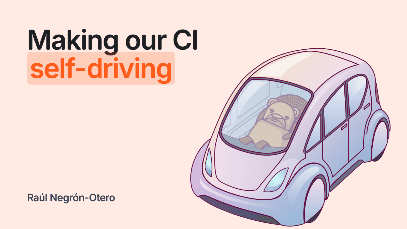 Engineers are shipping faster, so we made our CI self-driving to keep up