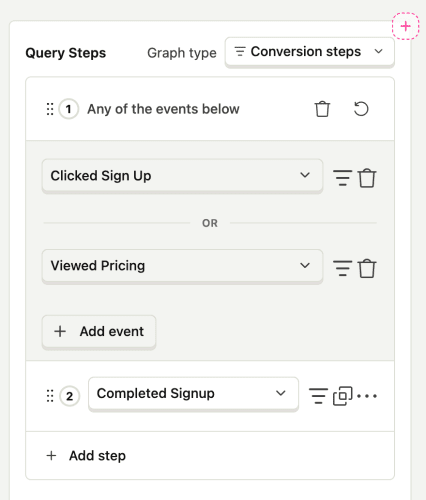 Inline events