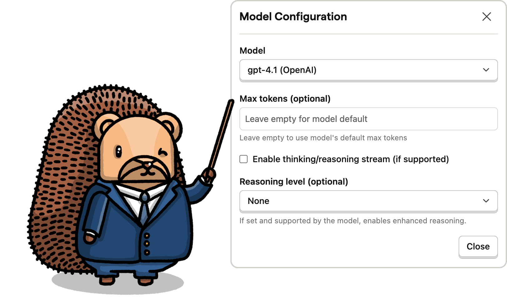 privacy mode hedgehog