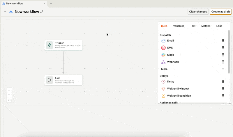 Name conditional branches in workflows