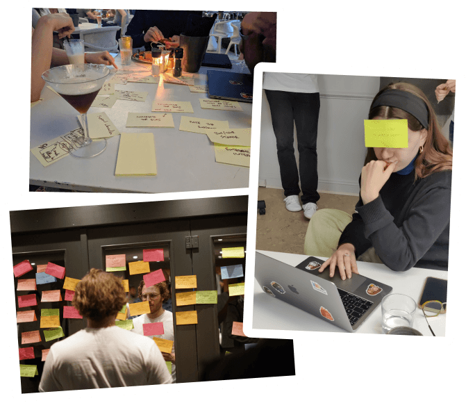 We love post-its