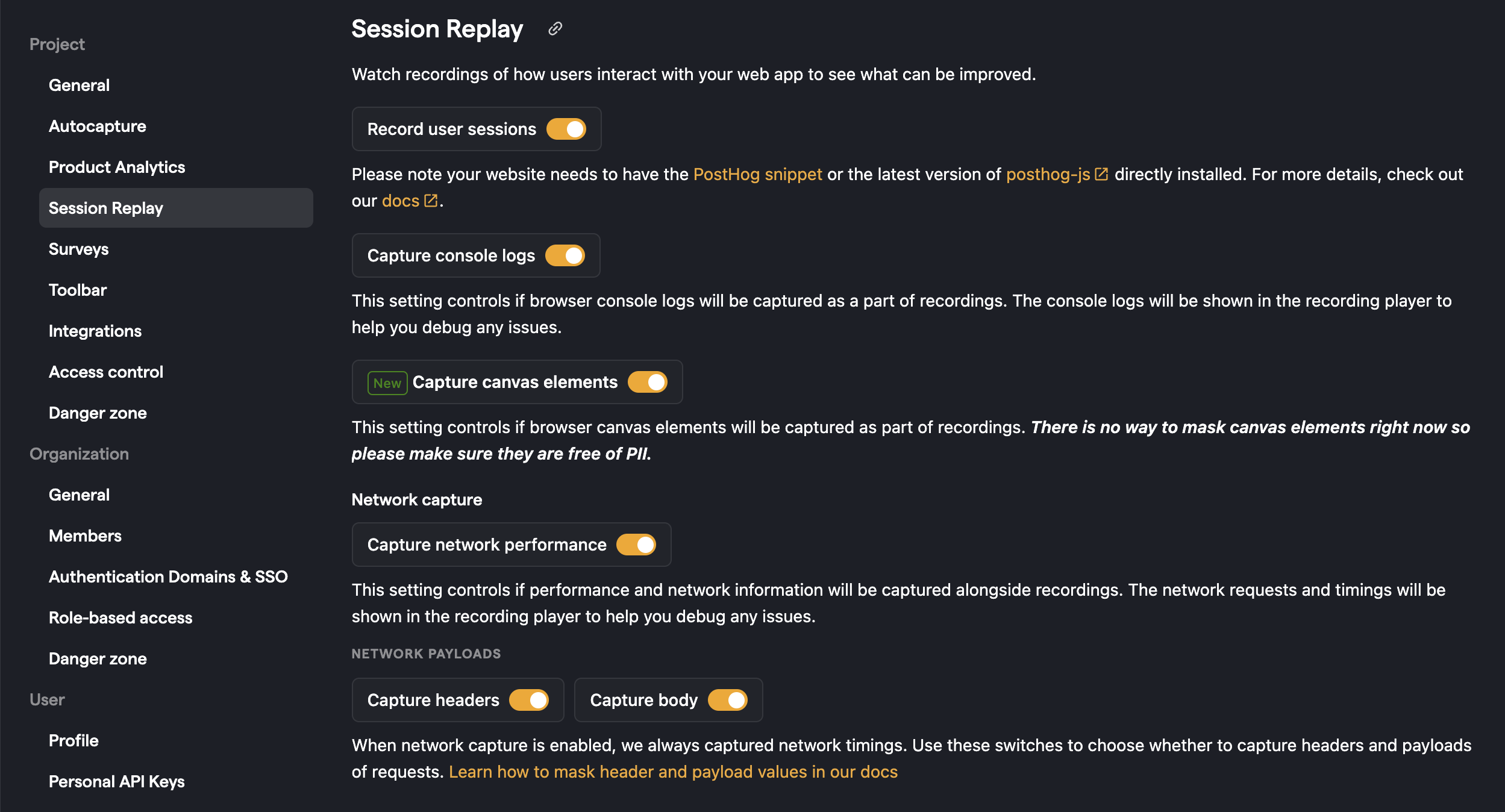 Session Replay Installation Docs PostHog Session Replay Installation Docs PostHog