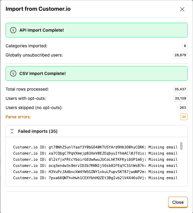 Processing CSV