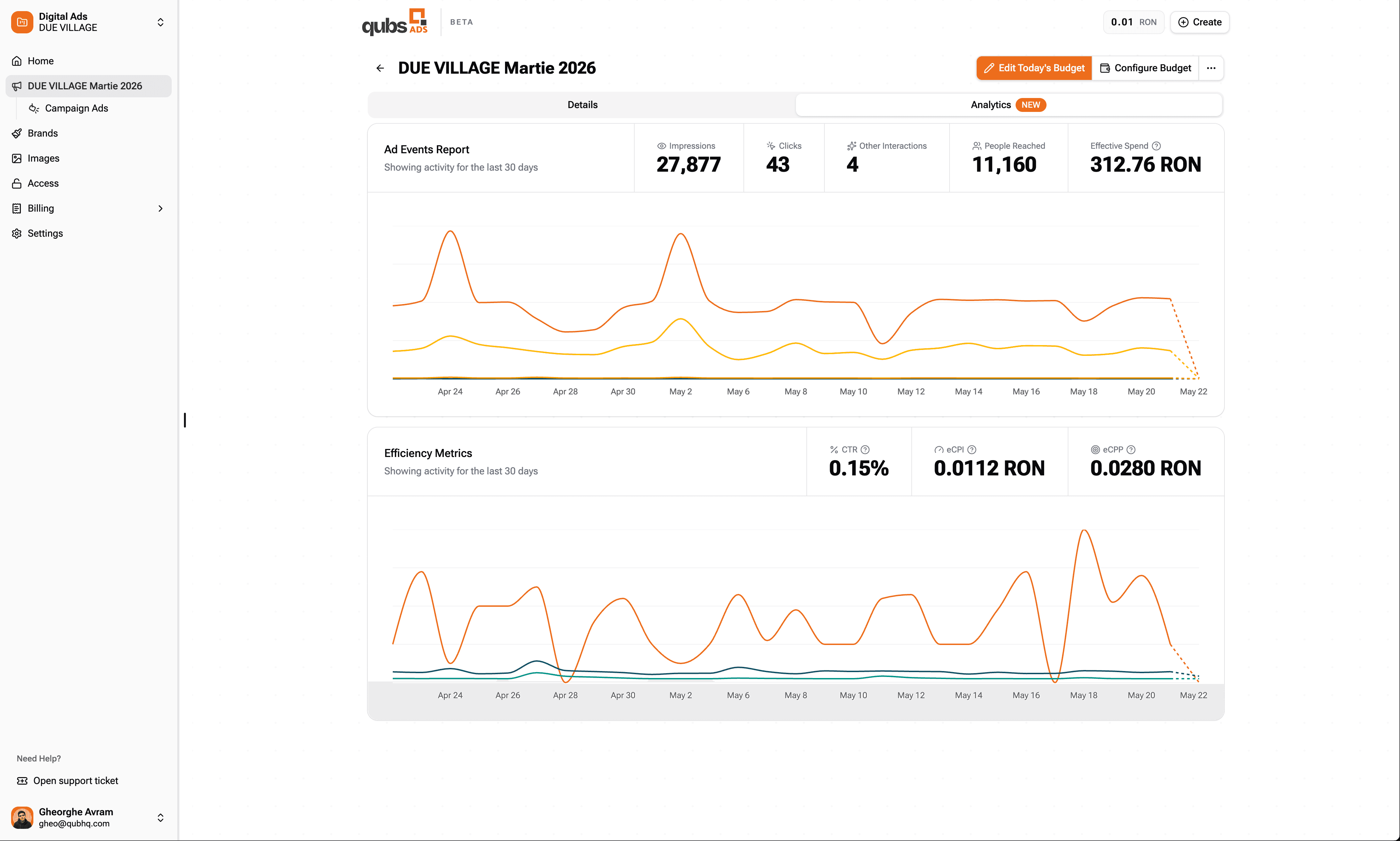 Qubs ad platform 1