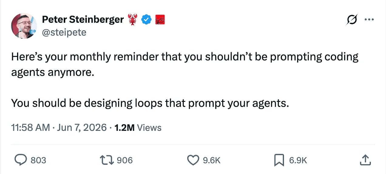 Peter Steinberger on loops