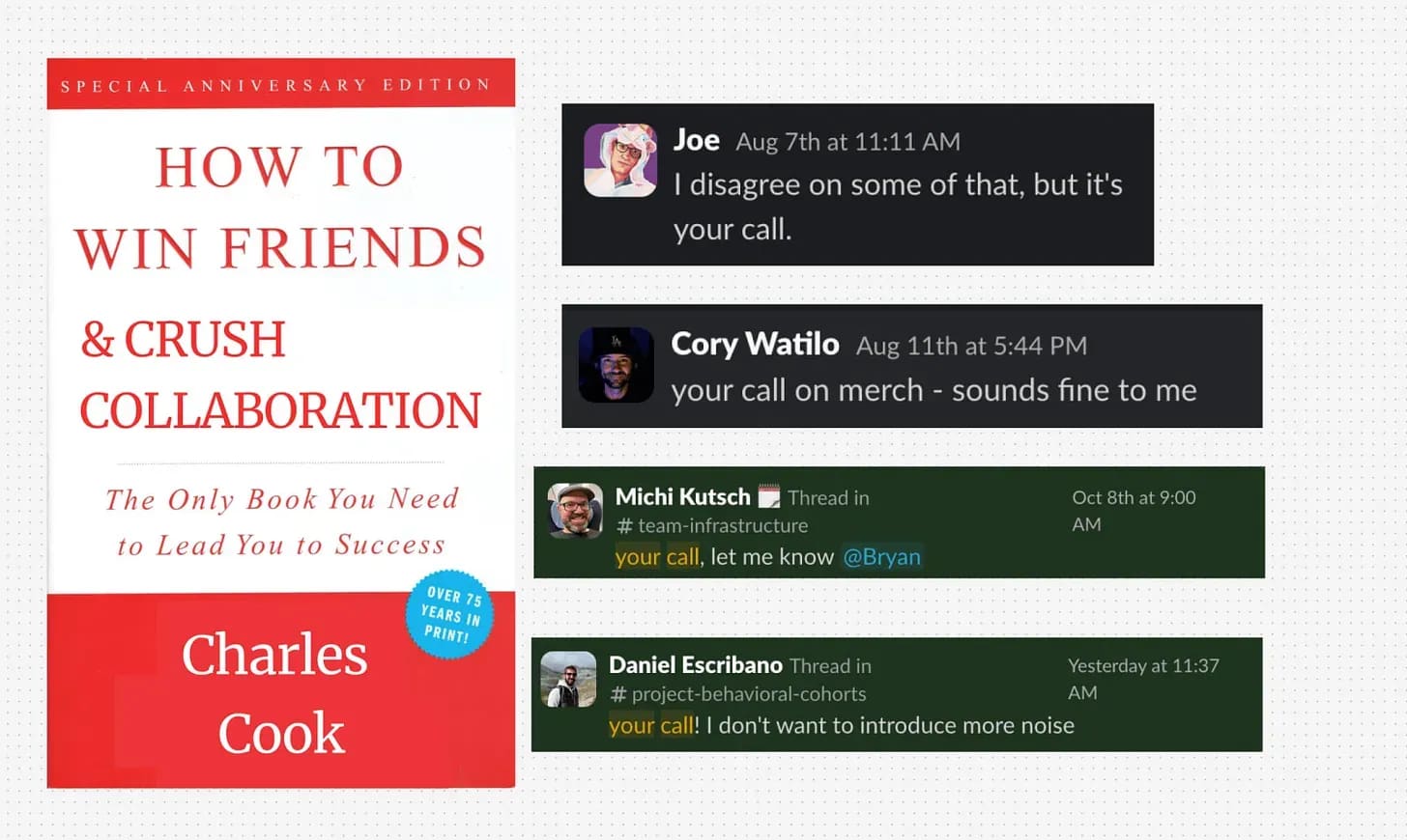 How to make friends and crush collaboration