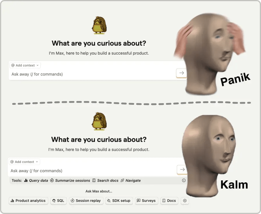 Panik vs Kalm