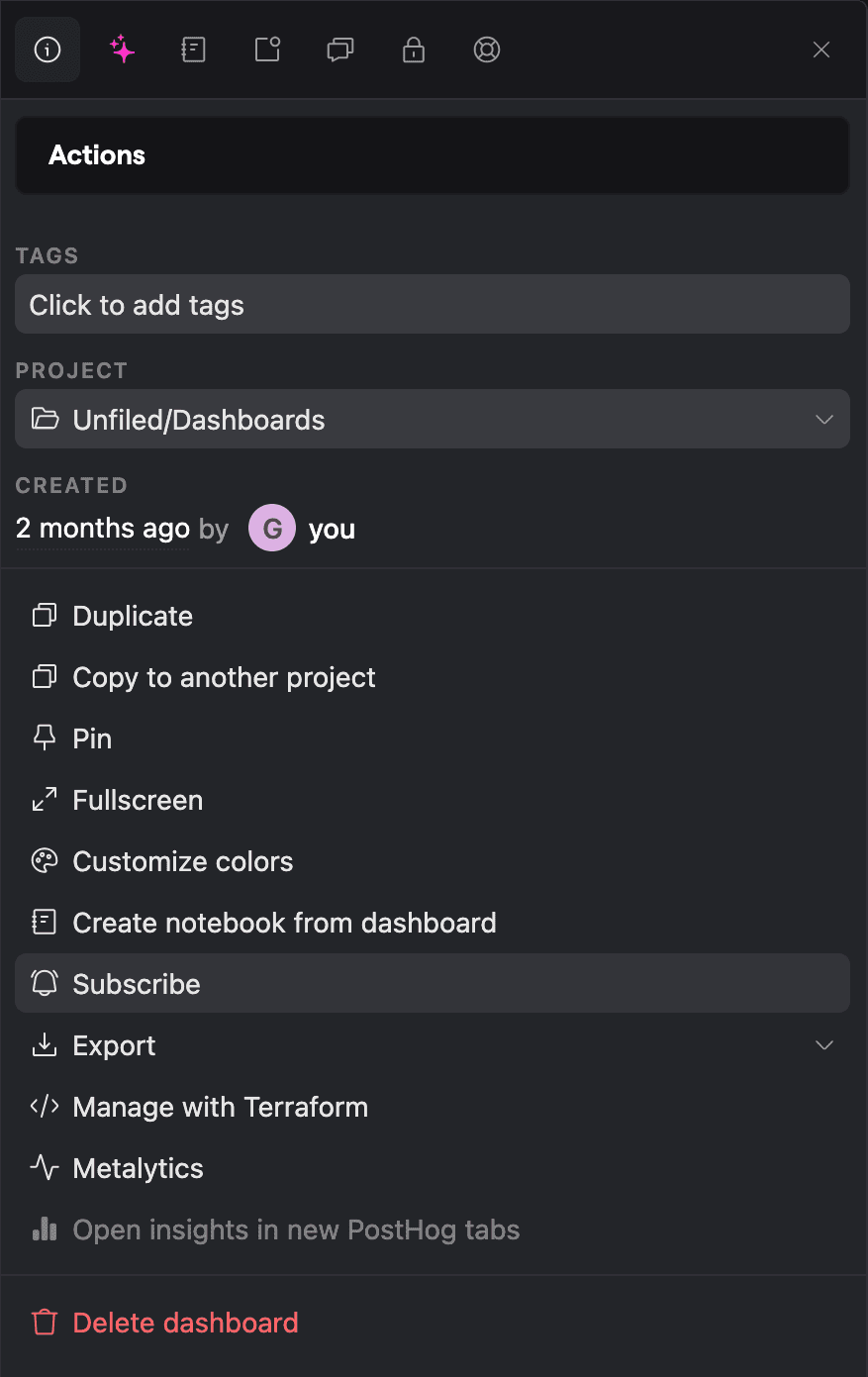 New Subscription Button