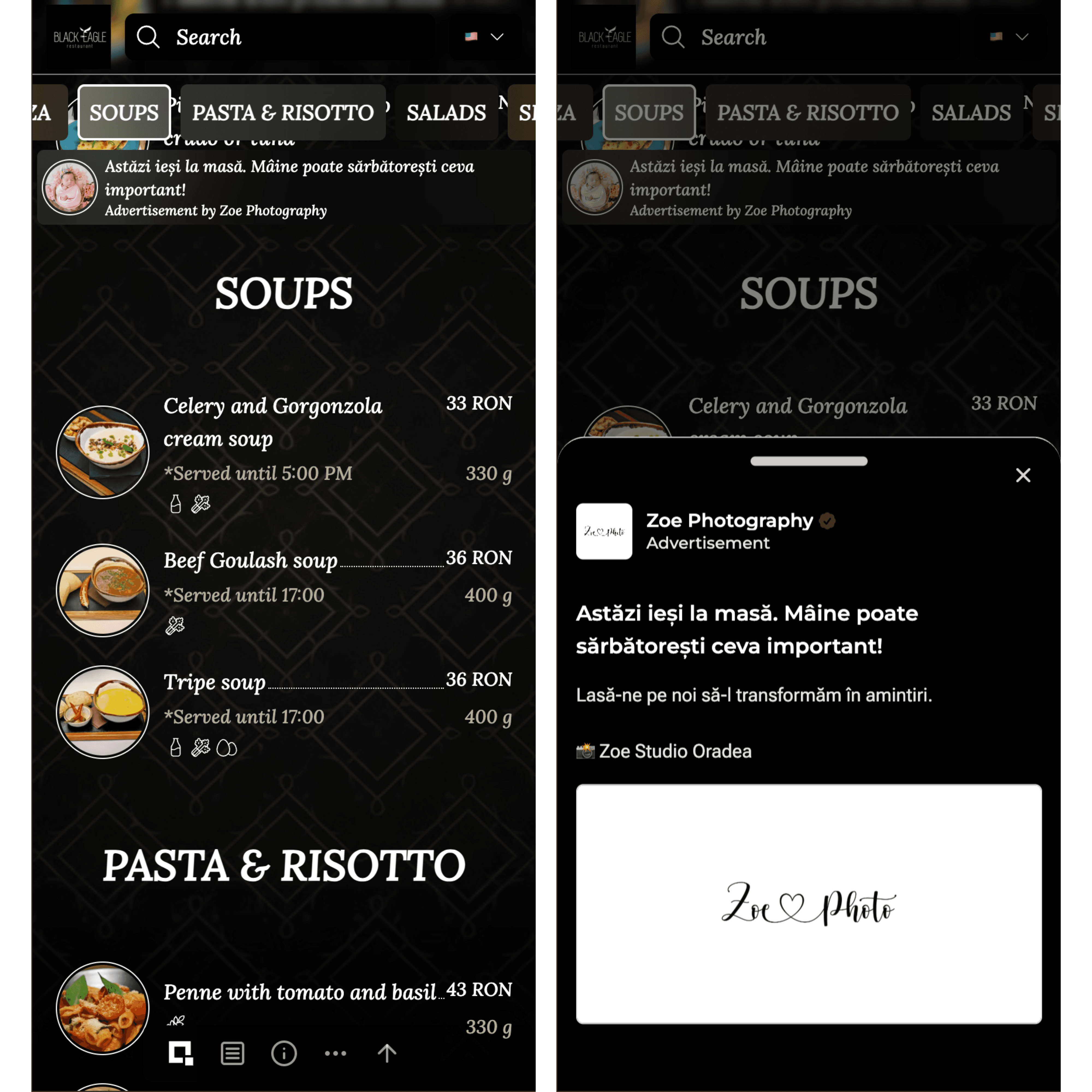 Qubs ad example